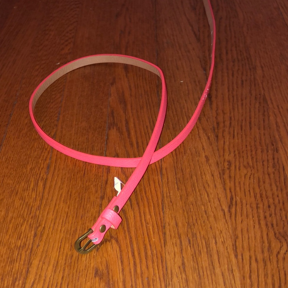 hot pink belt